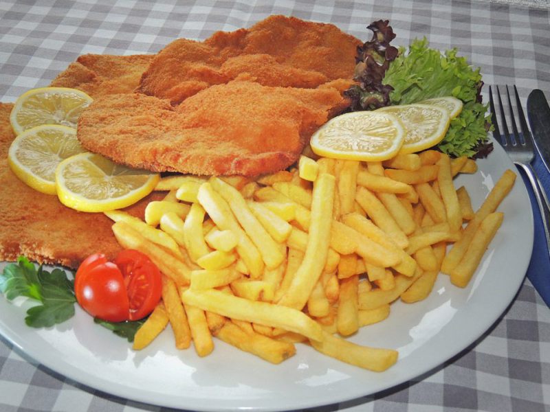Den Bauernteller gibt es nur am Schnitzetag